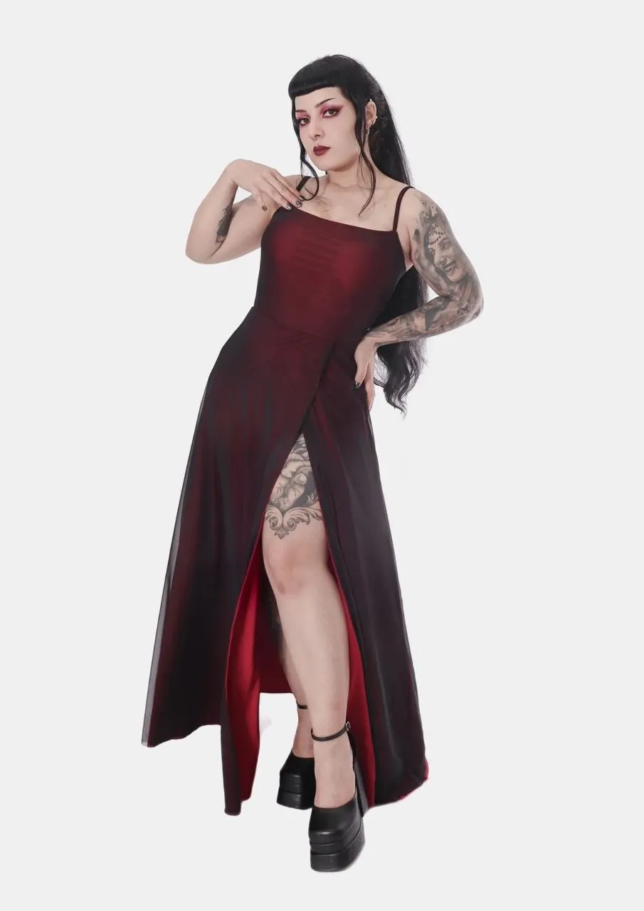 Pré Venda - Vestido Fenda Eden