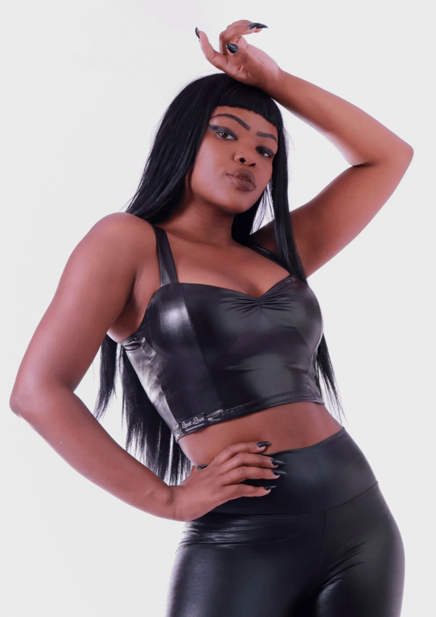 Cropped 2 em 1 Sexy Shine (Bazar)