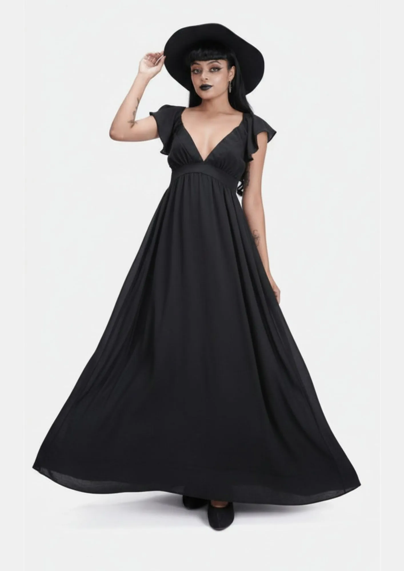 Vestido Longo Neblina