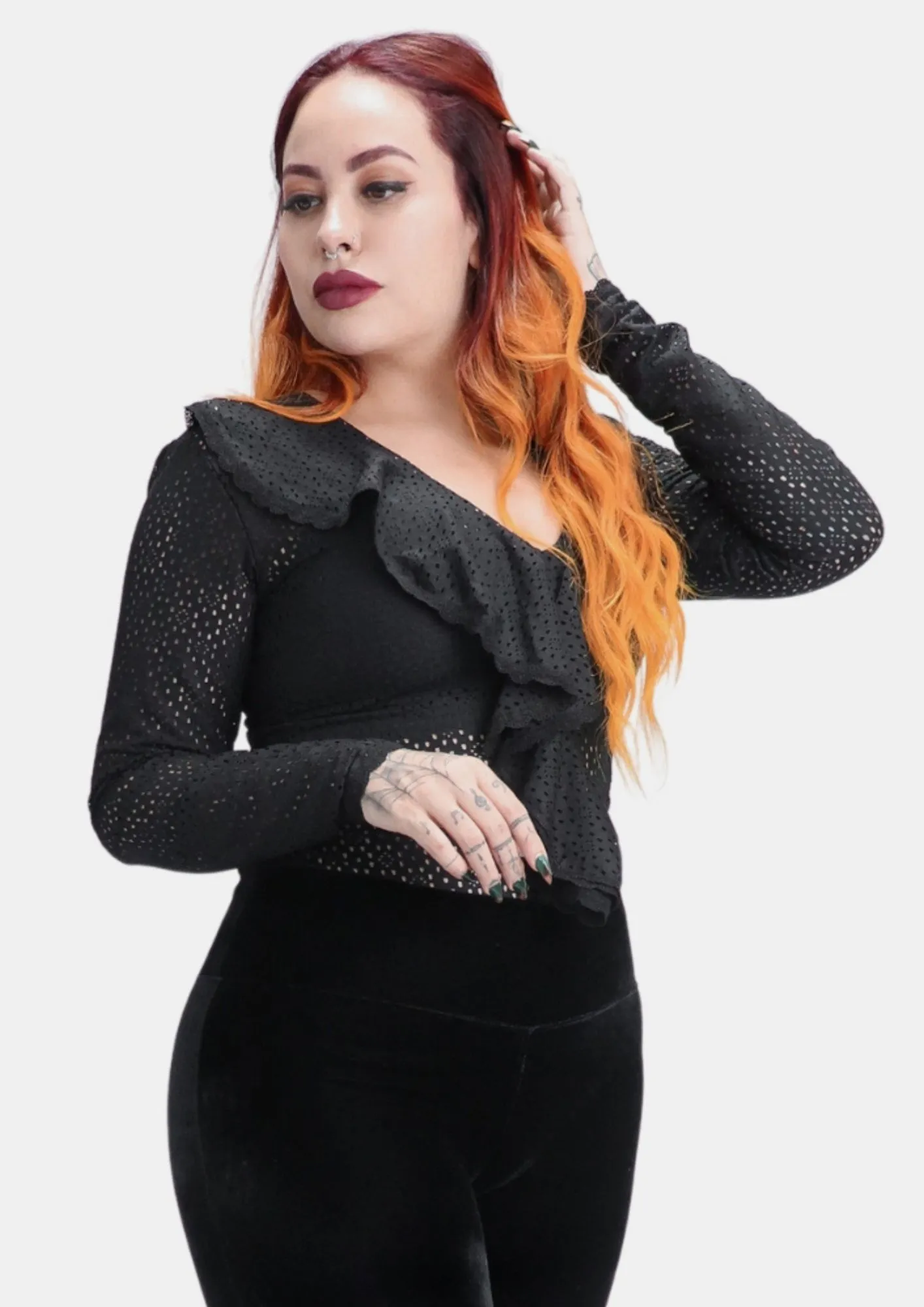 Pré Venda - Blusa Armand com Babado
