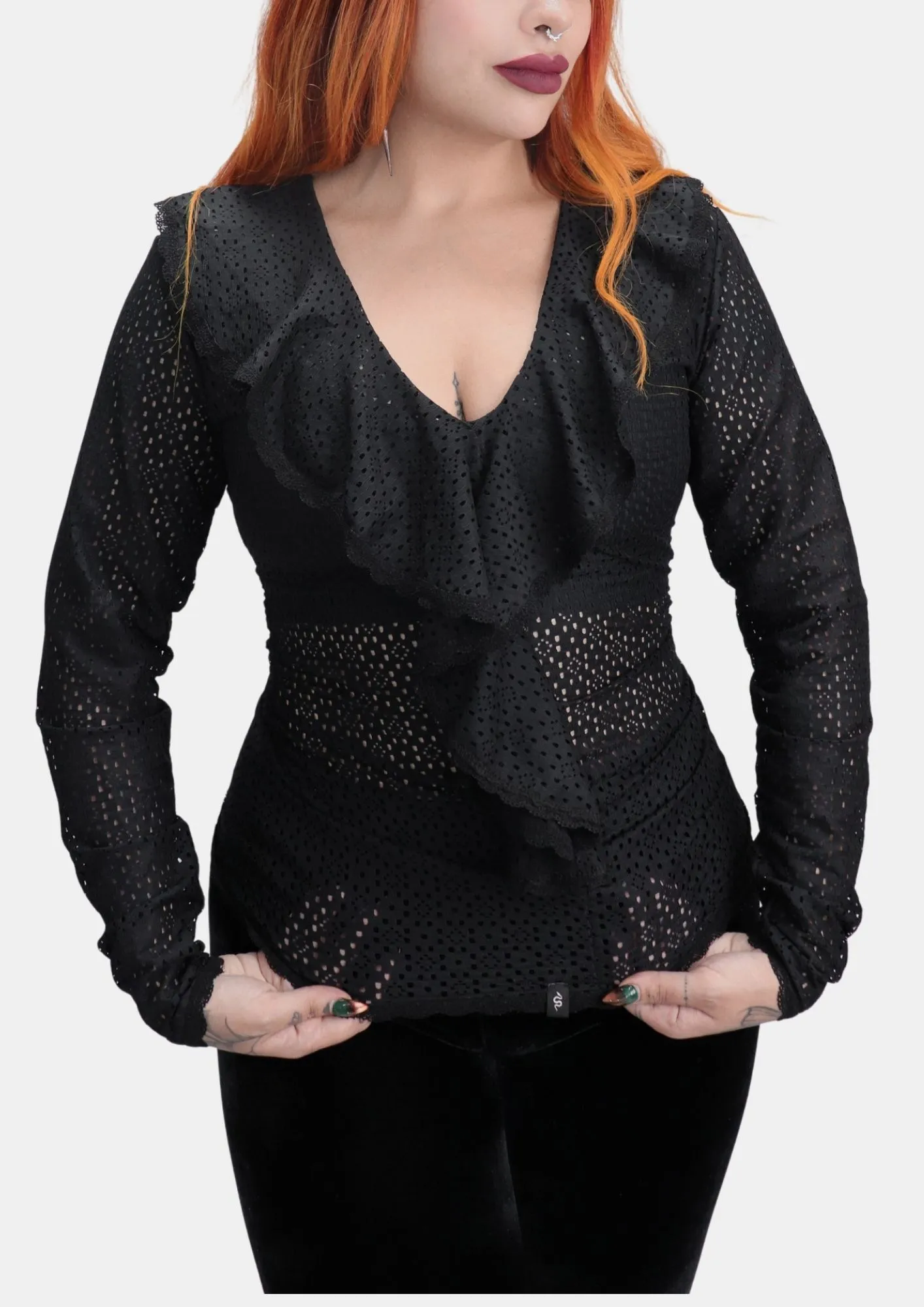 Pré Venda - Blusa Armand com Babado