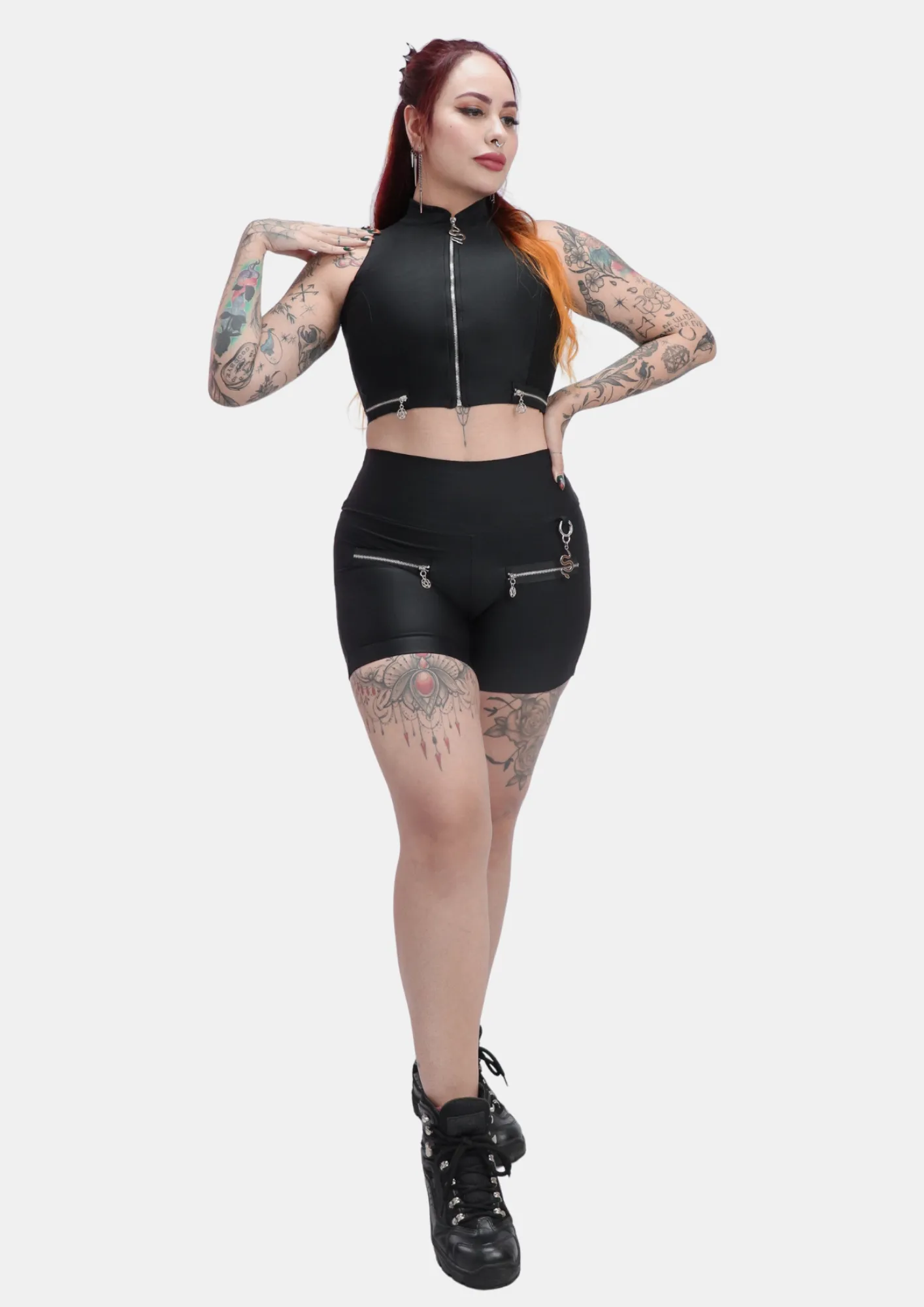 Short com Zíper Rebel Rush